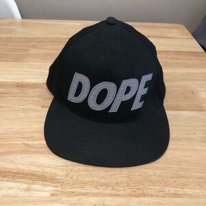 DOPE SnapBack Black Hat